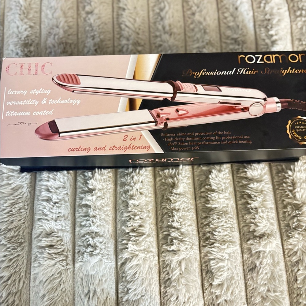 Rozamor Pink Hair Straightener …revivals the Babyliss with straightening ability